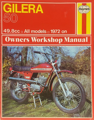 Gilera 50: Owners Workshop Manual: 49.8cc – All Models – 1972 On –  transportbooks.com – A Bookstore for Car, Motorcycle, Train, Plane, \u0026 Boat  Enthusiasts