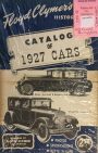 Floyd Clymer's Historical Catalog of 1927 Cars