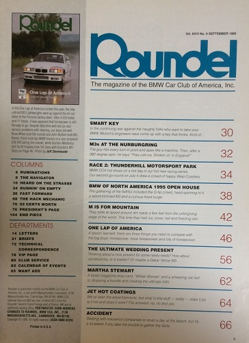 Roundel Magazine (September 1995)
