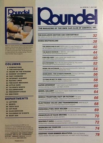 Roundel Magazine (July 1997)