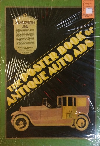 The Poster Book of Antique Auto Ads: 1898-1920
